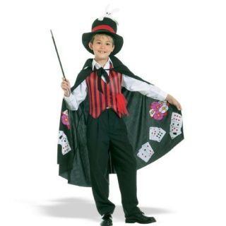 NEW Paper Magic Group Magician 3 Boy s Costume Small 4 6