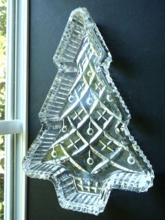Waterford Crystal Christmas Tree Dish