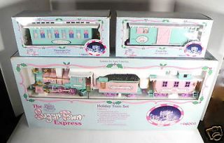   Sugar Town Express Holiday Train Set w/ 2 Extra Cars MIB 152595