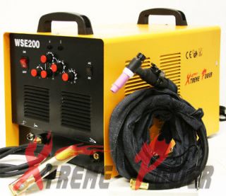 WSE200 AC DC TIG MMA PULSE WELDER INVERTER IGBT MOSFT WITH FOOT 