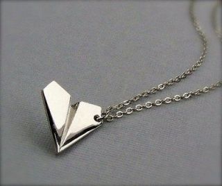 1D ONE DIRECTION PAPER AIRPLANE NECKLACE GREAT CHRISTMAS GIFT