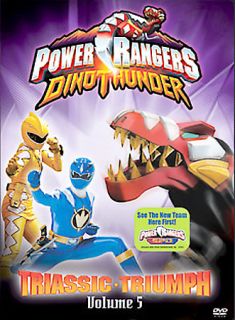 Power Rangers   Dino Thunder Vol. 5 Triassic Triumph DVD, 2004