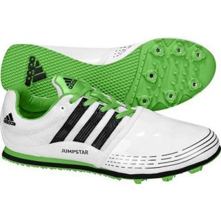 Mens ADIDAS JUMPSTAR ALLROUND Track & Field Spikes Cleats Shoes green 