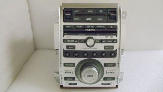 05 2005 Acura RL 6 Disc Changer CD Player XM Radio Stereo  4XL0 DVD