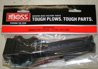 Boss Plow 13 Pin Truck Side Connector Pigtail MSC04753