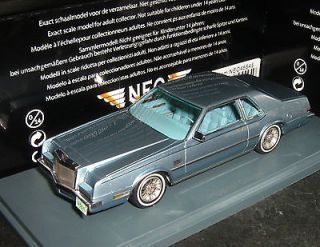 43 NEO Resin Model IMPERIAL Coupe Blue Metallic 1981