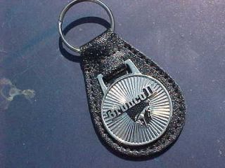 FORD BRONCO II CLASSIC COLLECTOR TRUCK SILVER STAR LEATHER KEY FOB Hi 