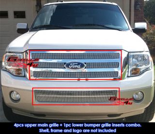 07 11 2011 Ford Expedition Vertical Billet Grille Combo