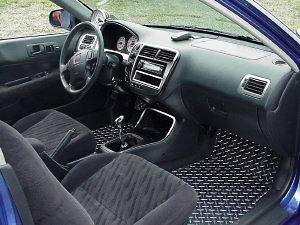 Honda Floor mats. Aluminum diamond plate REAL METAL CUSTOM FIT
