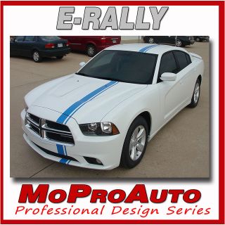 2013 Dodge Charger E RALLY Racing Hood Stripes Decals   Pro Grade 3M 