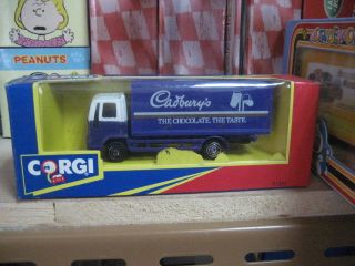 Ford cargo Bird cadbury van truck toy car corgi free shipping