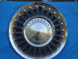 FORD T BIRD HUBCAPS 1967 THUNDERBIRD WHEELCOVERS RIMS OEM #633 15 
