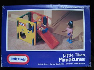 Little Tikes Miniatures ACTIVITY GYM New in Box ~ RARE 1995 Play Cube 