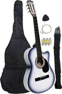 white acoustic guitar in Guitar