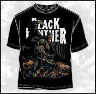 Marvel Black Panther T Shirt (Adults) Brand NEW!