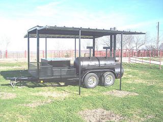Newly listed NEW BBQ pit smoker cooker and Charcoal grill trailer