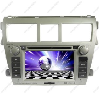   GPS DVD Player Radio RDS iPod A2DP for Toyota Yaris sedan 2007 2012