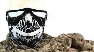Snowboard Bike Skull Half Face Mask Motorcycle Navy Seal Cosplay SWAT 