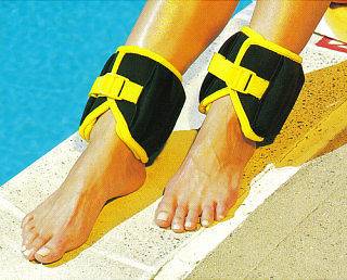 All Pro Aquatic Ankle Weight Adjustable weighted cuff pool exercise 