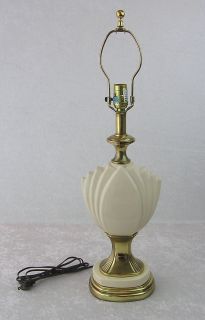 VINTAGE STIFFEL BRASS TABLE LAMP   QUALITY   $ GREAT VALUE $ ~ FREE 