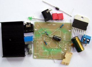 DIY TDA7297 Audio Amplifier Board KIT 2X15W Wima capacitor