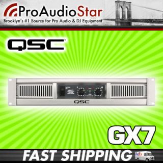 QSC GX7 Power Amplifier AMP PROAUDIOSTAR