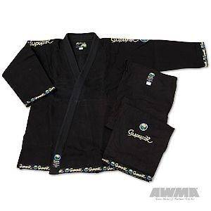 ProForce Jiu Jitsu Training Uniform Gi Black Sizes 2 7