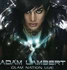 Glam Nation Live CD DVD by Adam American Idol Lambert CD, Mar 2011, 2 