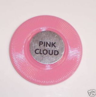 Alcoholics Anonymous  Pink Cloud Plastic Poker Chip