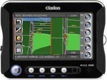 Clarion N.I.C.E P200 4 Inch Portable GPS Navigator / Car Entertainment 