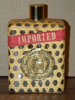 Imported St. Johns Bay Rum 8oz Aftershave Bottle Empty