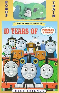 Thomas Friends   Ten Years Of Thomas DVD, 2005, With Toy Train 