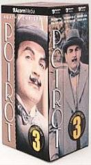 Agatha Christies Poirot   Volume 3 VHS, 2000, 3 Tape Set