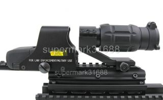 Rifle Scope Sight + 3 X Magnifier W/ Cantilever Mount A011 AU