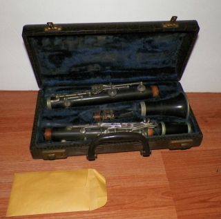 Vintage French Clarinet M Le Maire Special made in FRANCE with case