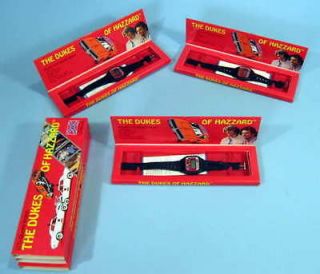 Dukes Of Hazzard LCD Quartz Watch New In Box 1981 Lot of 3