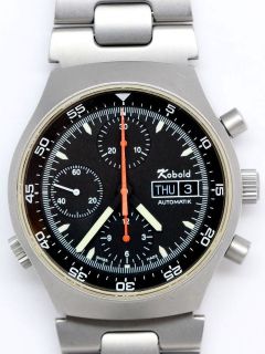 Kobold Limits A Chronograph circa 1990s Only One Ever For Sale on 