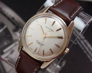 1959 Longines Conquest Automatic Gold Capped Mens Watch *New Price!*