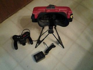 Nintendo Virtual Boy Red & Black Console with Red Alarm