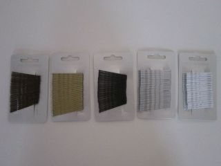 Hair Kirby Grips   Blonde, Brown, Black & other colours in S/M/L 