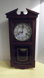 WALTHAM FULL AND HALF HOUR CHIME WALL CLOCK