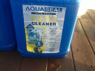 Aquaseal Acid Free Patio Cleaner 5L commercial concrete floor chemical 