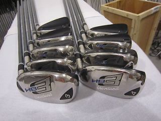 Cleveland HB3 Iron Set Hi Bore HB 3   3 SW   Senior Light Flex 