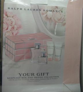 Ralph Lauren Romance Store Counter Display Box Unused