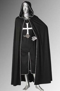 Medieval Renaissance Style Crusader Knight Cloak and Tunic (2 Pieces)