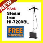   Stand Steam Iron Garment Sanitizer Steamer HI 7200BL Black EMS Free