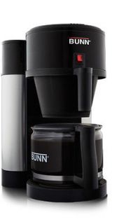   NHBX B 10 Cup Velocity Brew Coffee Maker Black and Stainless Brewer