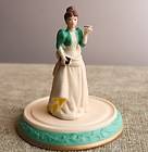AVON Collectible Mrs. PFE ALBEE 1995 Porcelain FIGURINE in Dome 
