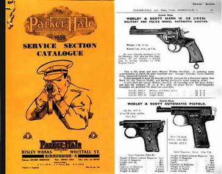 Parker Hale 1939 Service Section Gun Catalogue