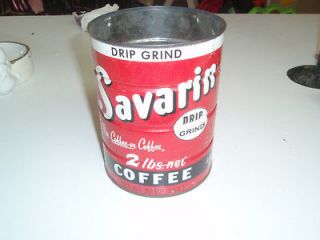 antique coffee tin in Collectibles